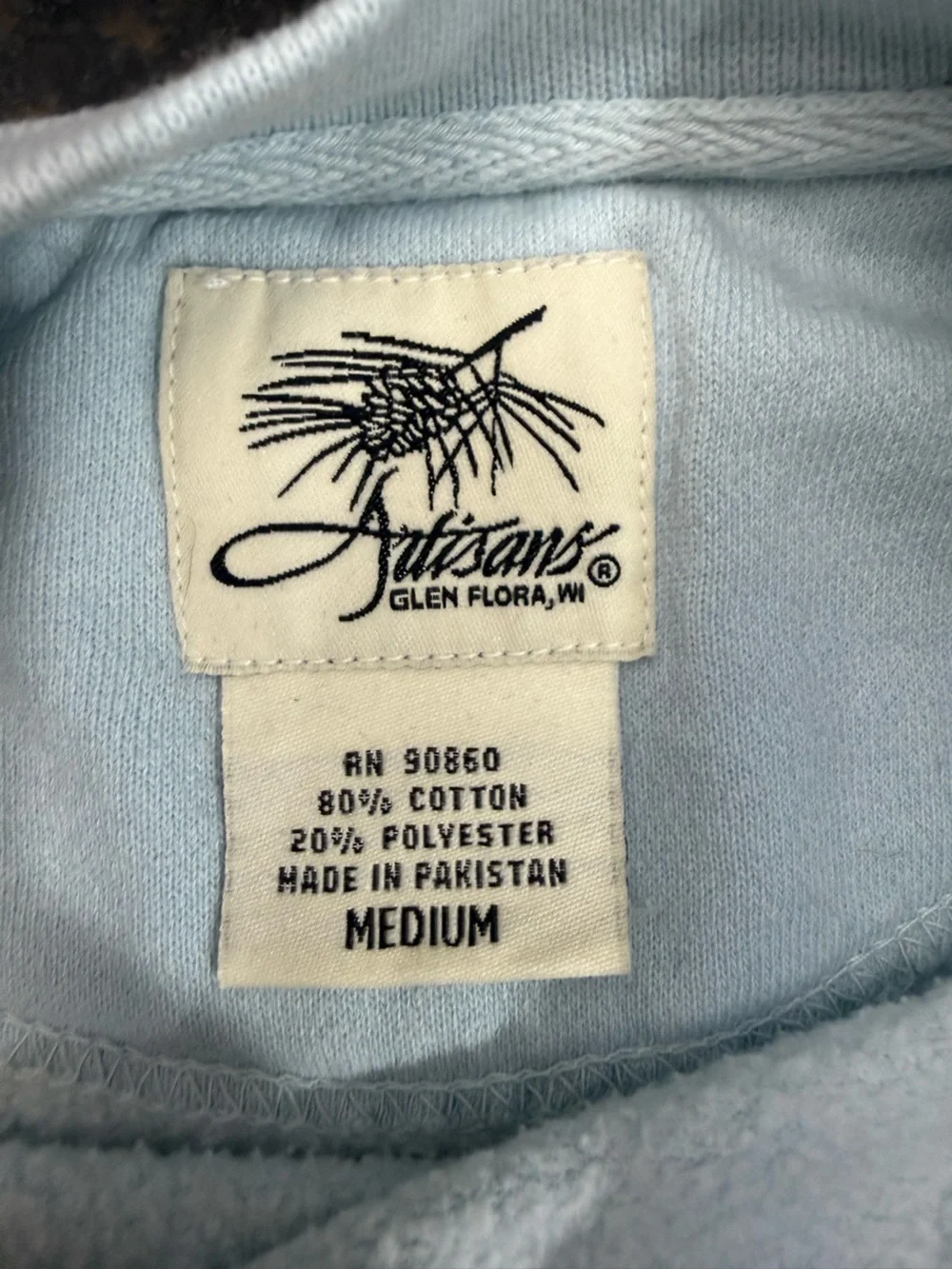 Vintage Aritsans Glen Flora, WI - Medium crewneck sweatshirt - Picture 4 of 6